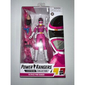 Hasbro POWER RANGERS Lightning Collection IN SPACE PINK RANGER Action Figure NEW